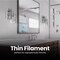 Feit Electric Feit G25 E26 (Medium) Filament LED Bulb Soft White 40 Watt Equivalence 1 pk G2540H927CATFIL - alternate 4